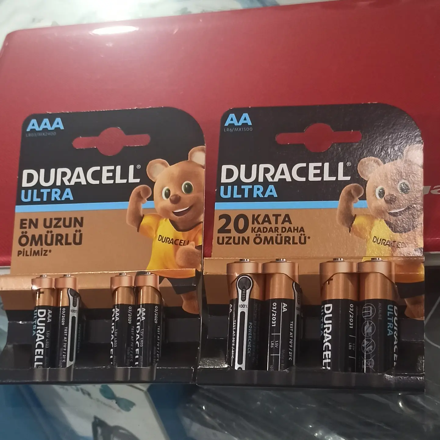 باتری قلمی دوراسل مدل Ultra بسته 4 عددی اصلی با تضمین کیفیت