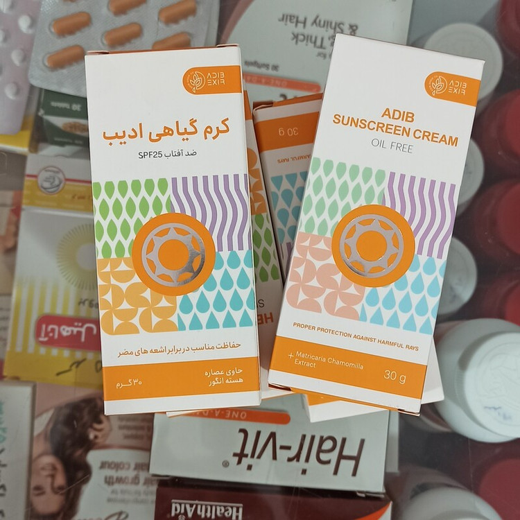 کرم ضدآفتاب ادیب SPF50