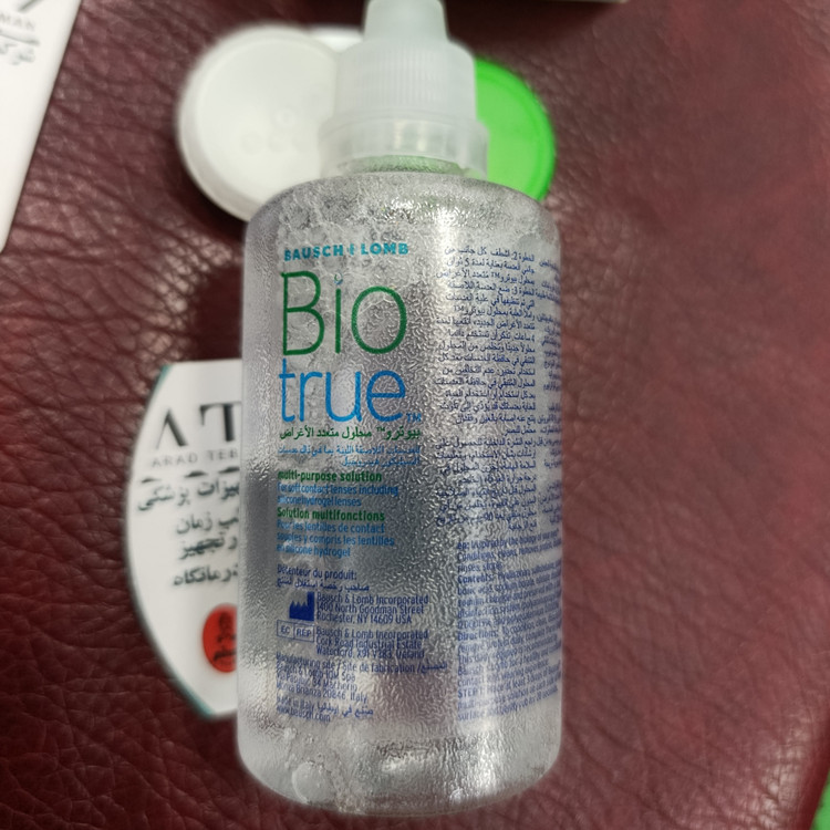 محلول شستشو لنز بایو ترو (Bio true) برند بوش اند لامب